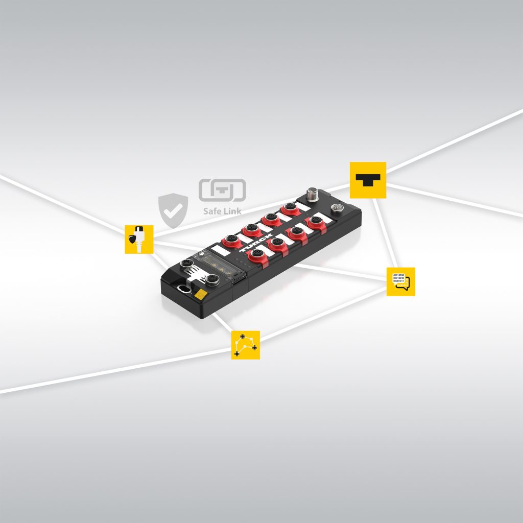 Die sicheren Block-I/O-Module TBEN-LL-4FDI-4FDX von Turck bieten eine flexible und dezentrale Sicherheitssteuerung ohne Bedarf an zentralen Schaltschr&auml;nken.