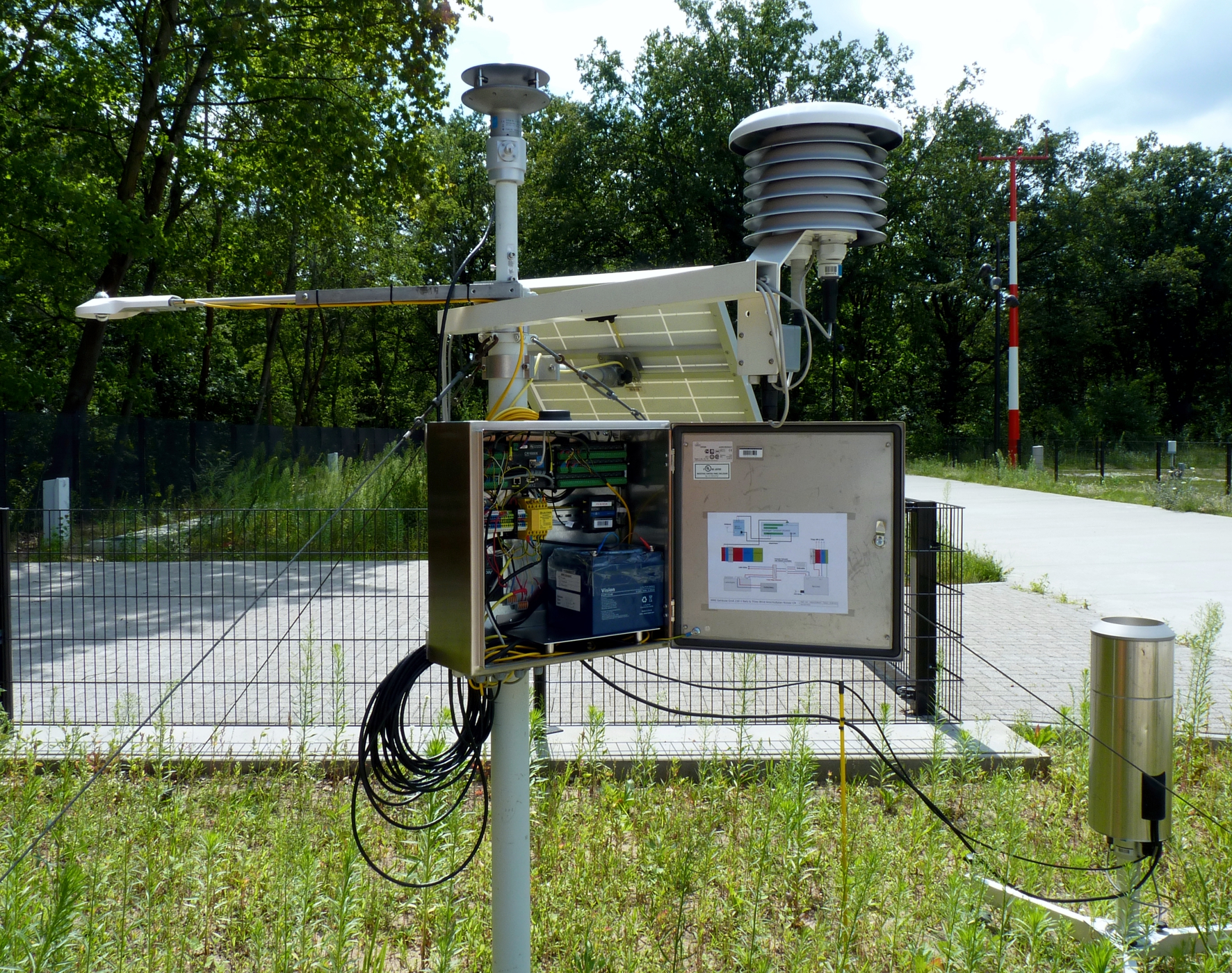 LTE-Router vernetzen mobile Wetterstationen im Feld