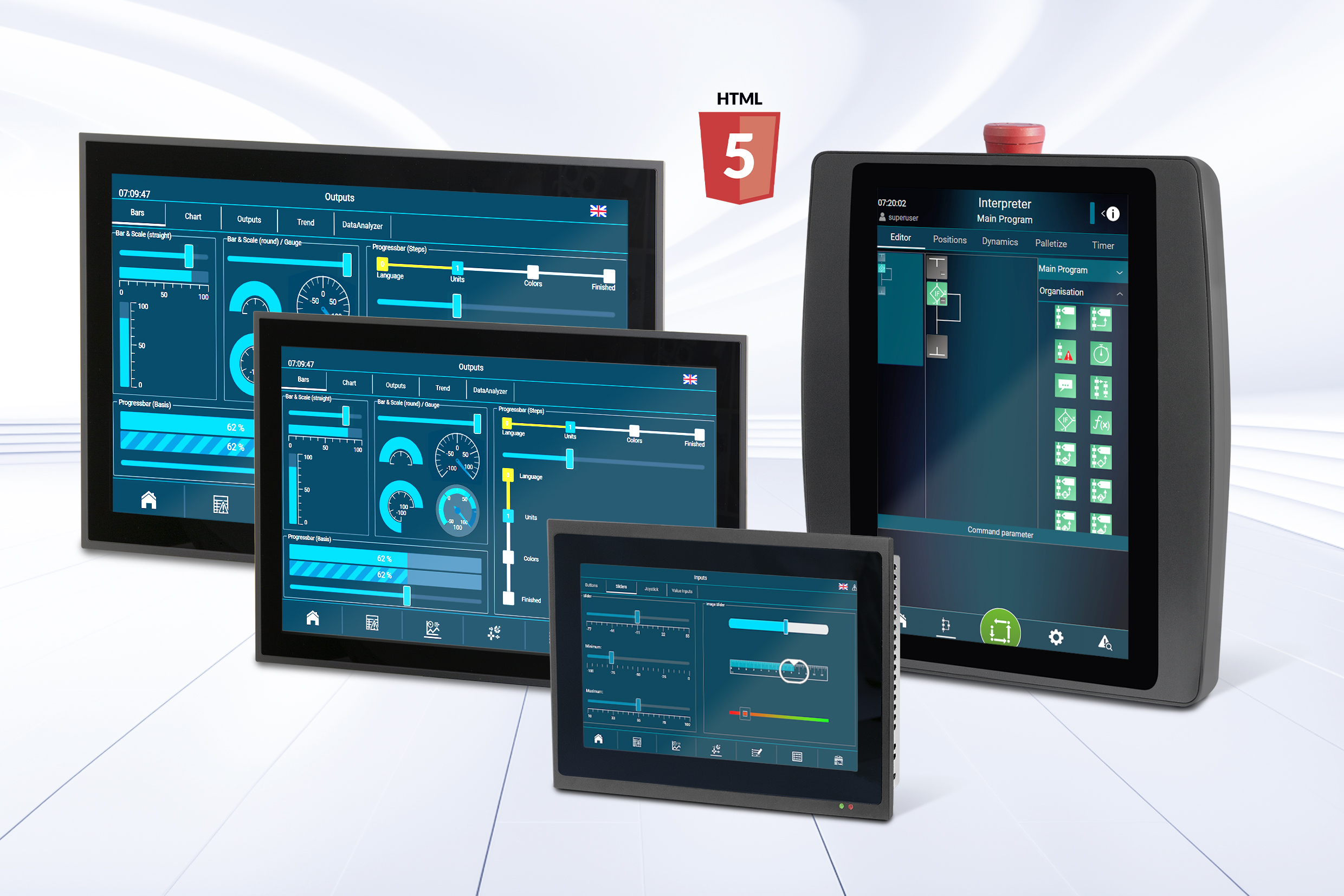 … den ETT-Multitouch-Panels von Sigmatek