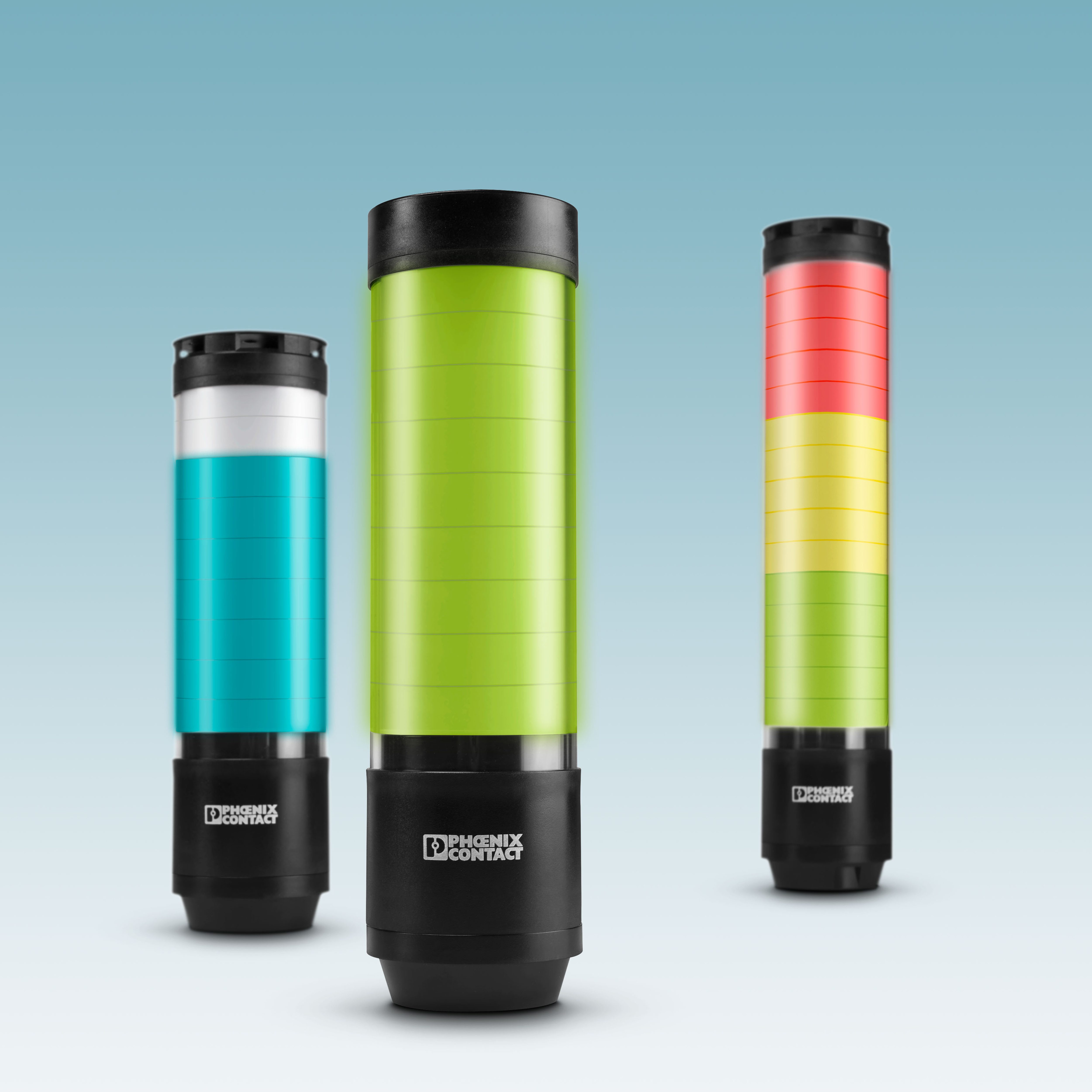 Konfigurierbare Signalsäulen mit IO-Link-Schnittstelle