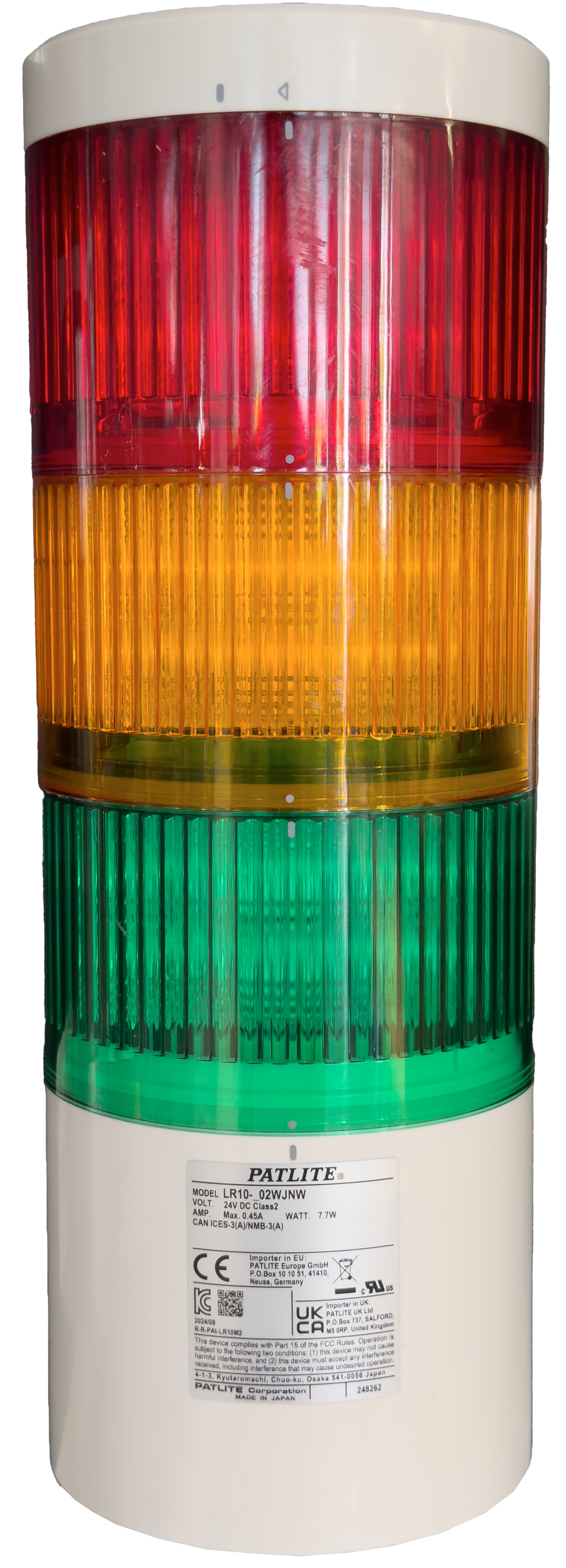 Weit leuchtender LED-Signalturm