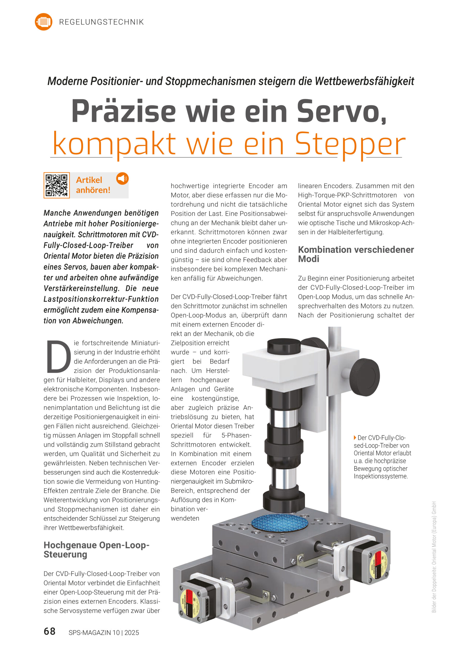 Schwerpunkt Regelungstechnik SPS MAGAZIN 10 2025 1