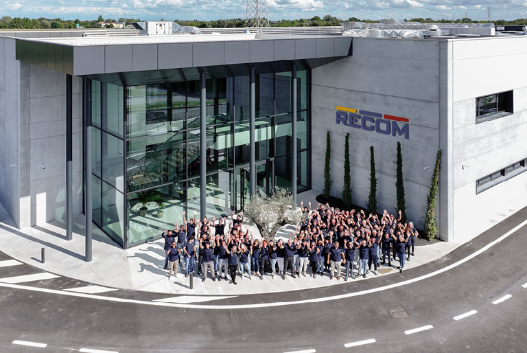 Recom Power Solutions eröffnet neuen Firmensitz in Italien