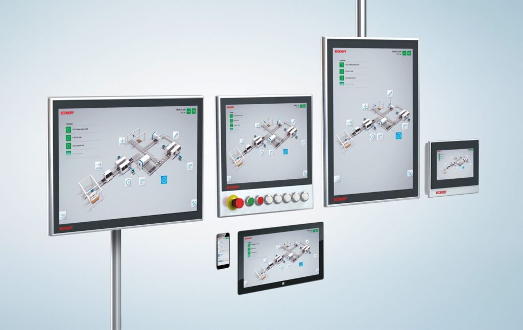 Was wurde eigentlich aus Twincat HMI? 1 Unabhängig von Betriebssystem, Browser und Device agiert diese webbasierte Visualisierung Twincat HMI 'responsive' - basierend auf HTML5 und Java Script.