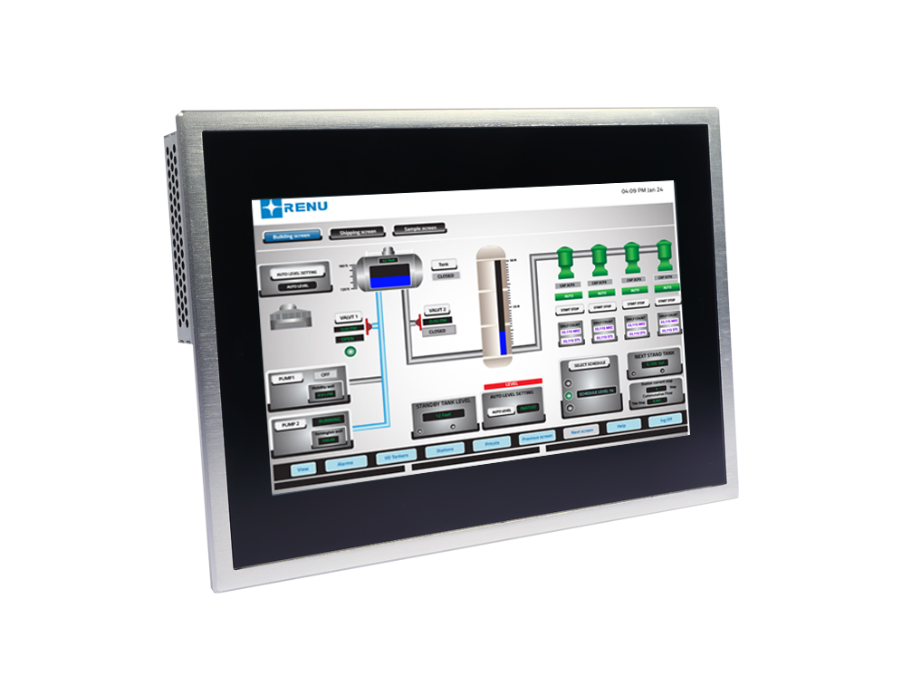 Touchpanels praxisgerecht nachgerüstet 2 Touchpanels praxisgerecht nachgerüstet