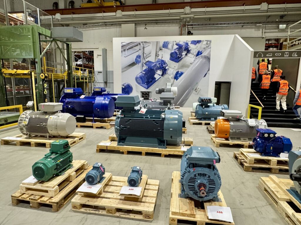 Eine kleine Auswahl aus dem umfassenden Spektrum an Niederspannungsmotoren von ABB.