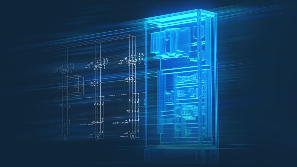 Vom Zeichner zum Dirigenten – Wie KI die Elektrokonstruktion neu definiert 2 Bild1b WSCAD Holo Schaltschrankbau 1