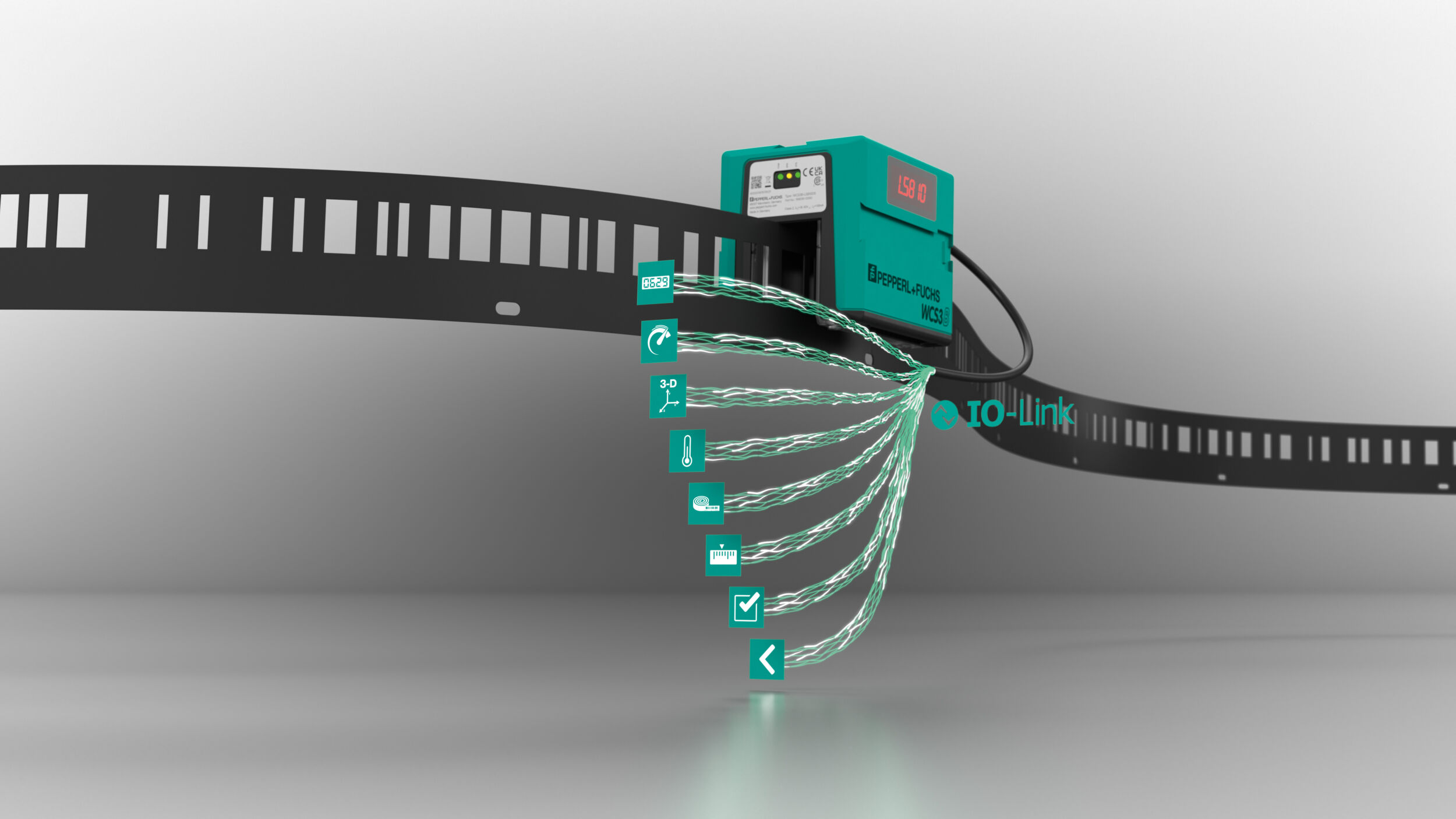 Präzision im Heavy-Duty-Modus: Weg-Codier-System mit IO-Link