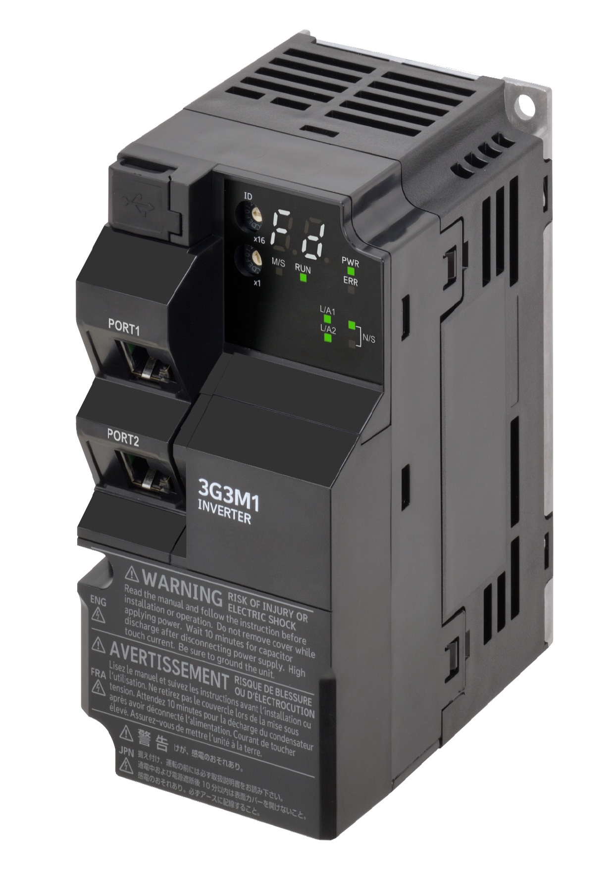 Frequenzumrichter mit Multiprotokoll-Ethernet-Unterstützung