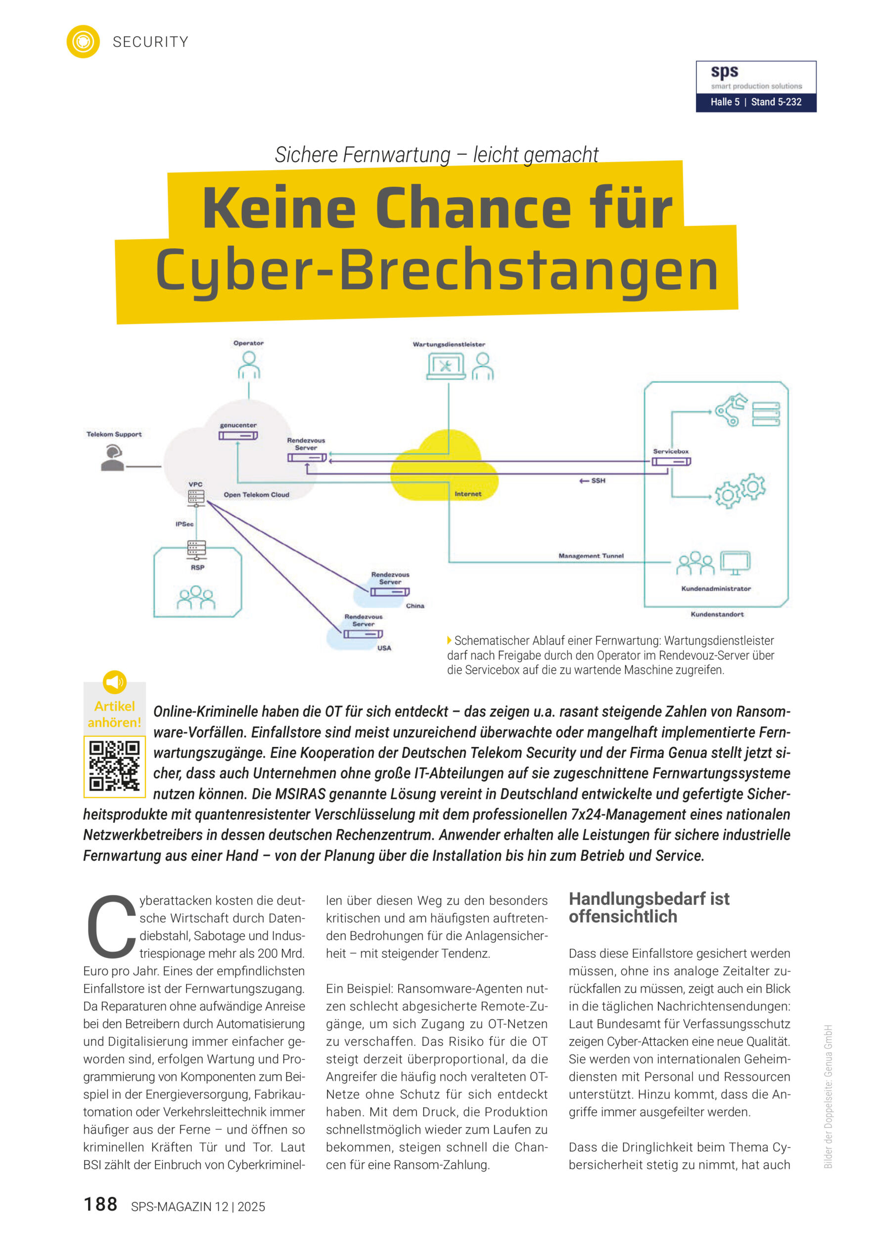 Schwerpunkt Sichere Automation SPS MAGAZIN 12 2025