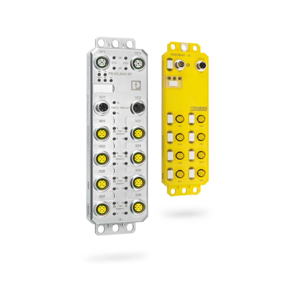 IO-Link Safety Master und Device f&uuml;r den sicheren Datenaustausch im industriellen Umfeld.