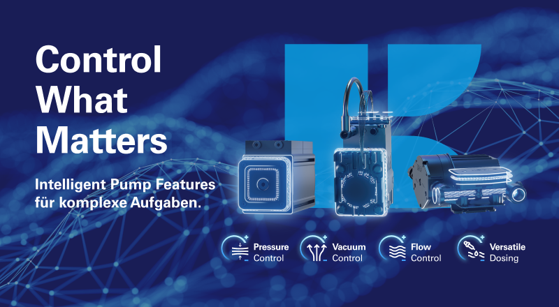 Intelligent Pump Features von KNF