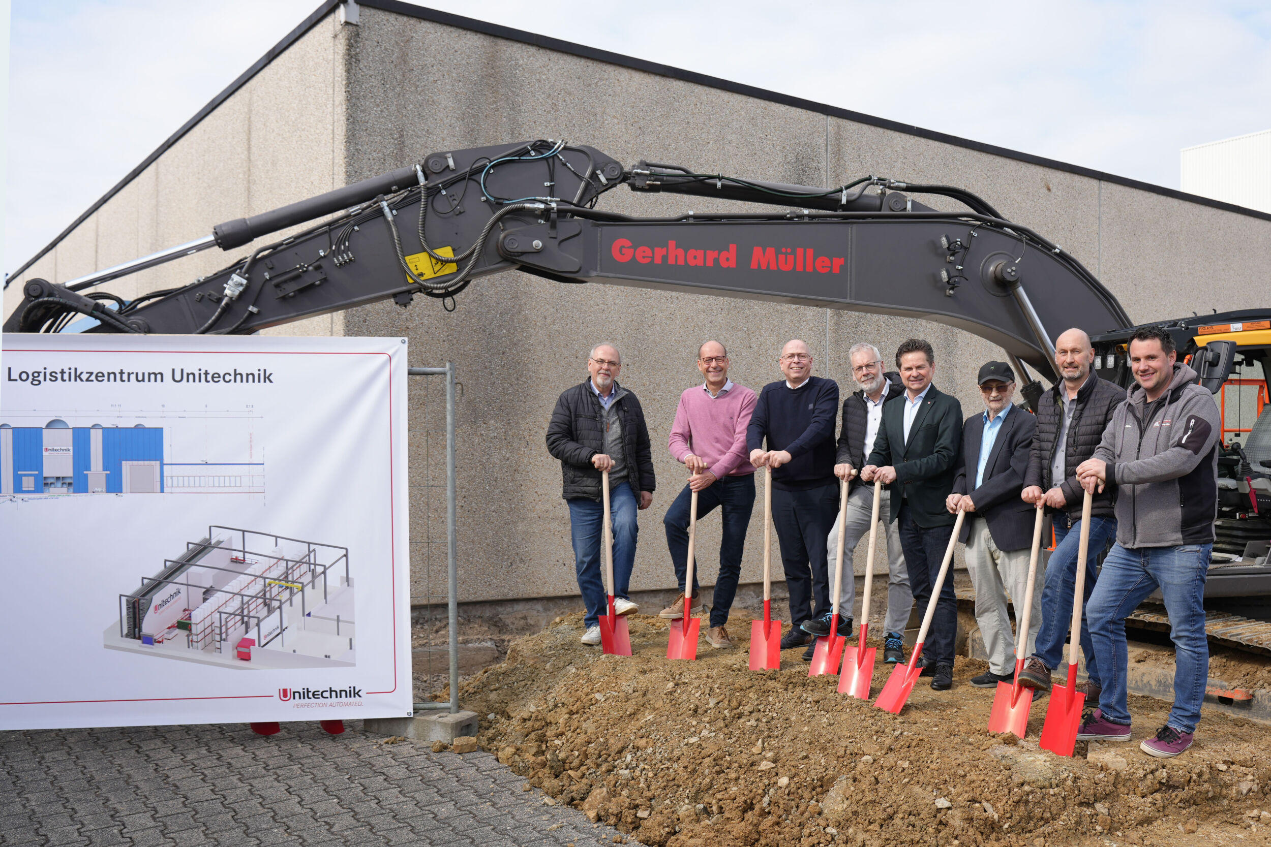 Neues Logistikzentrum für Unitechnik