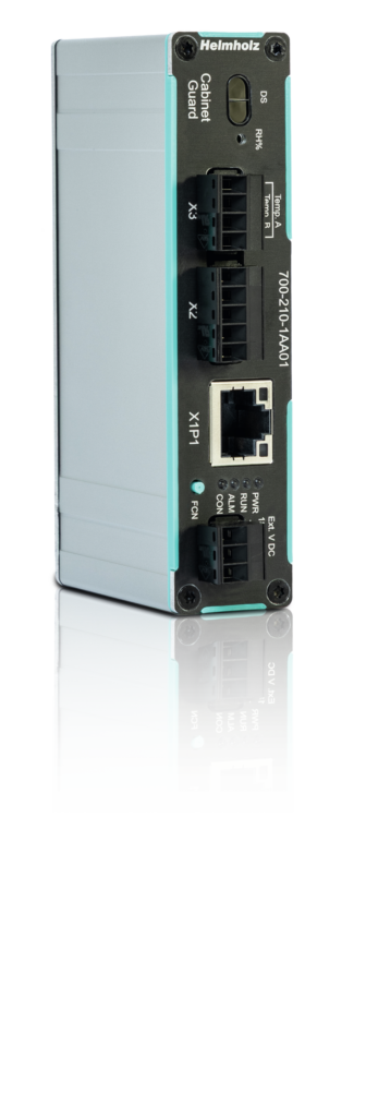 Condition Monitoring direkt im Schaltschrank 1 Cabinet Guard – die neue Helmholz-Lösung zur Echtzeit-Zustandsüberwachung und Alarmierung im Schaltschrank.