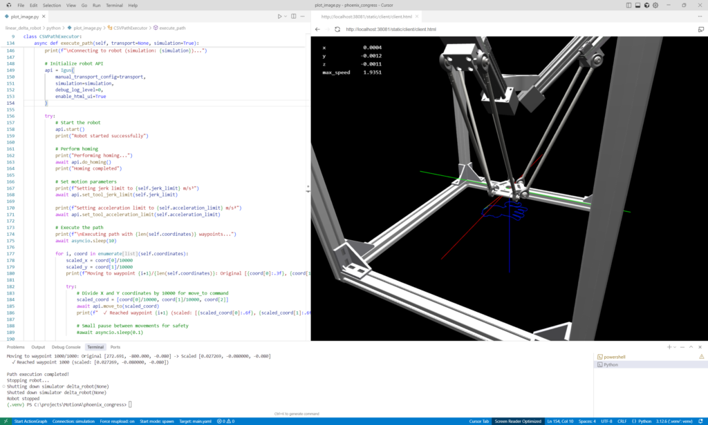 Es geht auch ohne Echtzeit 2 Dank der anpassbaren Architektur lässt sich MotionA nahtlos in praktisch jedes neue oder bestehende Robotersystem integrieren. Zur Überwachung, Konfiguration und Optimierung des Systems in Echtzeit stehen verschiedene Tools zur Verfügung.