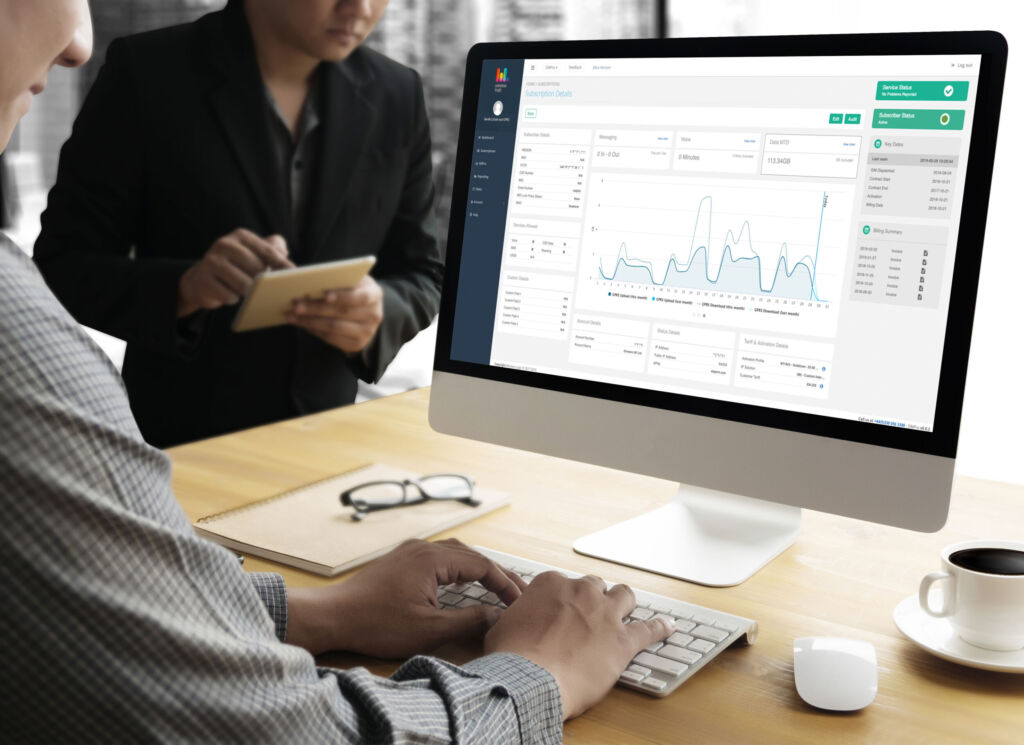 Wenn Maschinen Vertrauen imitieren 2 Mit Conexa können Datenauslastung, Position und Anomalien des gesamten SIM-Kartenbestandes am Desktop überwacht werden.