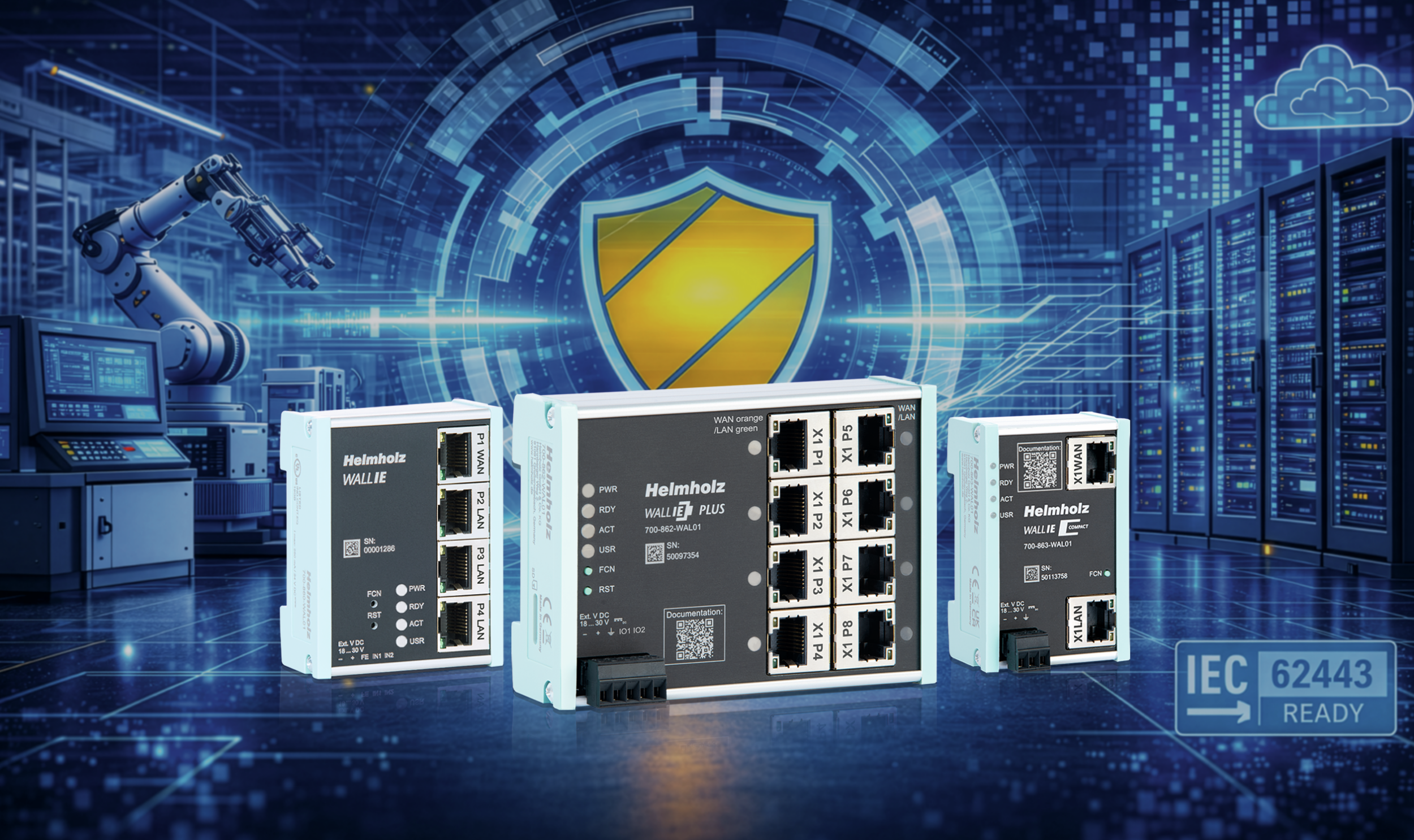 Industrial Security-Gateway und Maschinenfirewall