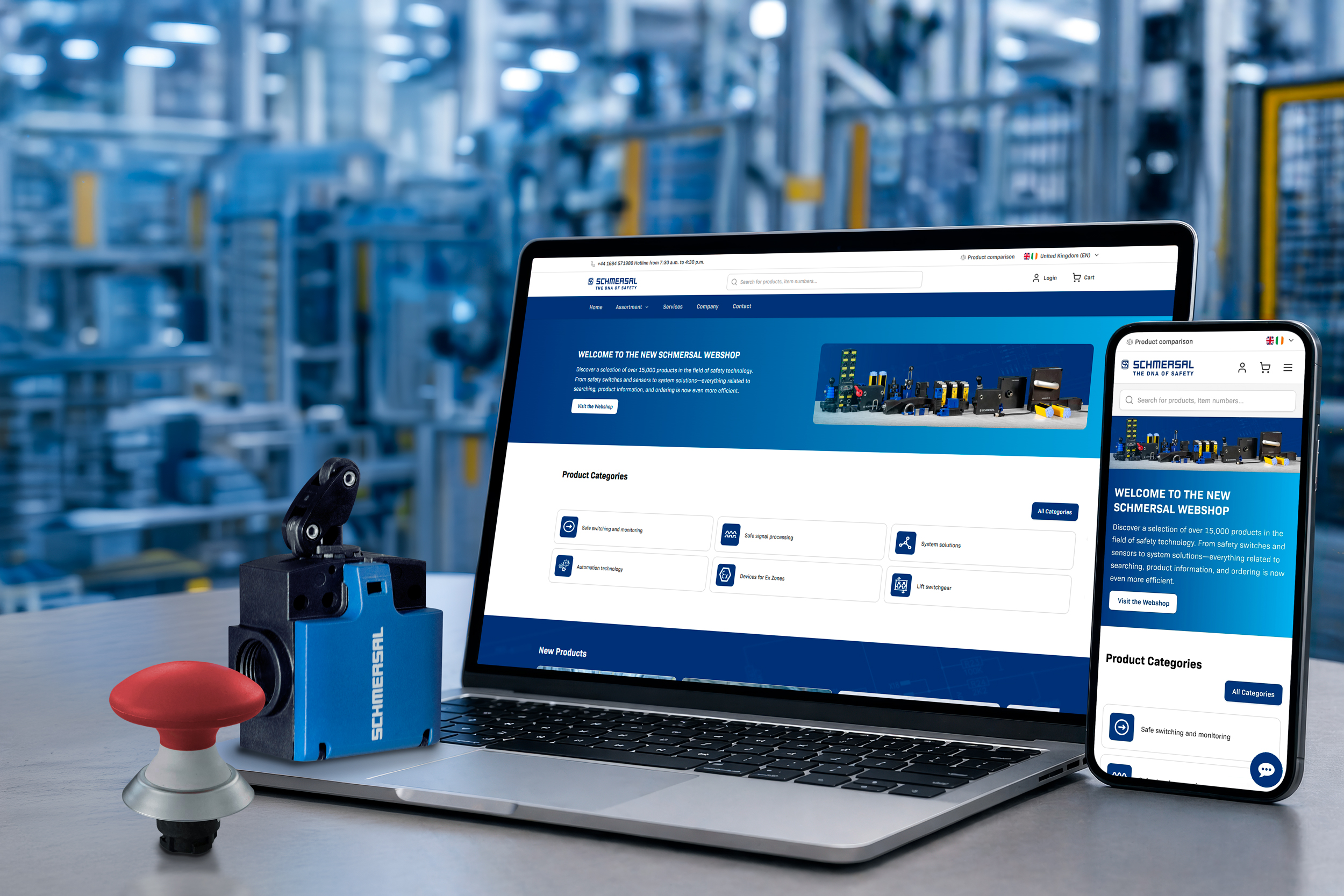 Schmersal launcht neuen Webshop
