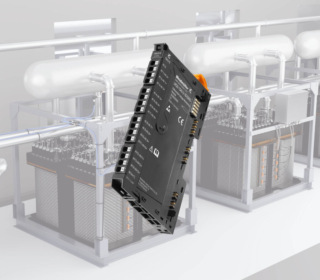 Differenzielles Analog-Eingangsmodul 1 Weidmueller u remote Modul fuer Wasserstoff Anwendungen