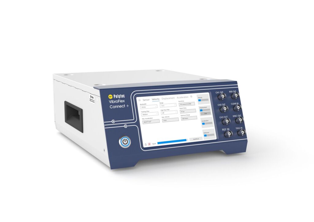 Neues Frontend für Laservibrometrie-Plattform 1 421636 S01 ZG010 VibroFlex Connectplus L 1c