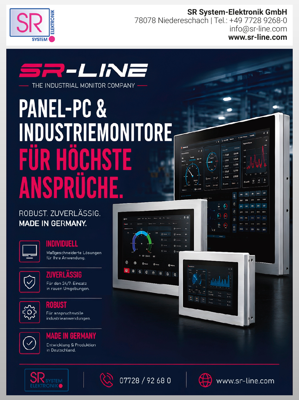 Produktübersicht - SR System-Elektronik GmbH 4 Produktübersicht – SR System-Elektronik GmbH