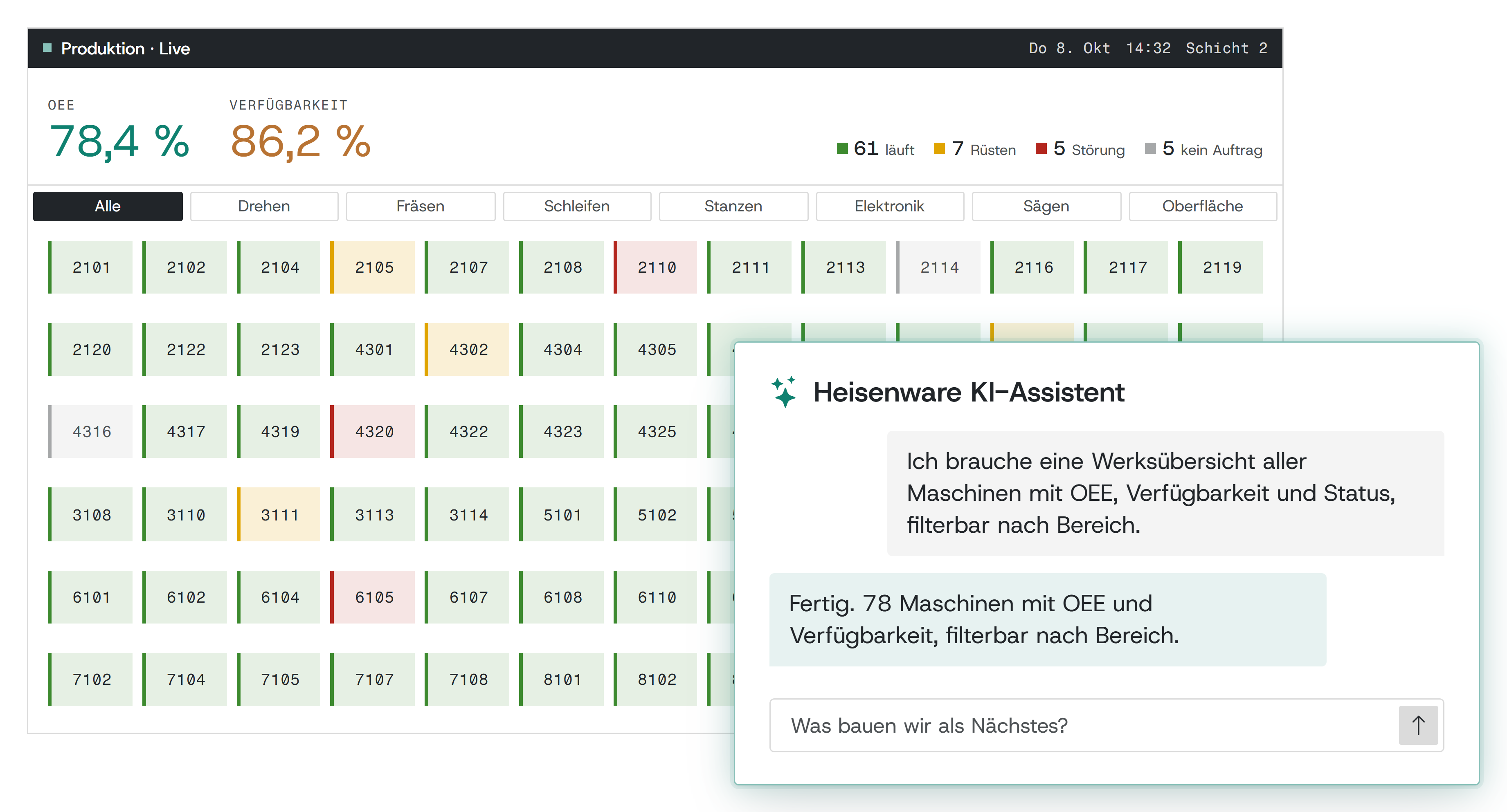 KI-Assistent baut Fertigungssoftware per Prompt 7 KI-Assistent baut Fertigungssoftware per Prompt