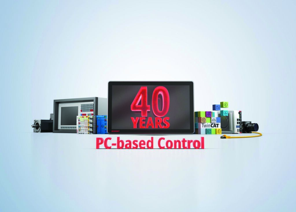 Zukunftsthemen löst man nicht mit Inseln 1 Seit 40 Jahren setzt Beckhoff mit
PC-based Control auf eine durchgängige und offene Automatisierung.