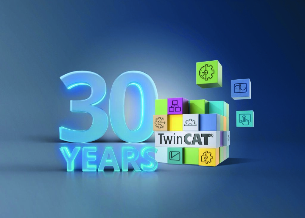 Zukunftsthemen löst man nicht mit Inseln 4 Seit 1996 bildet die Automatisierungsplattform Twincat ein sicheres und vielseitiges Fundament für Software-defined Automation.