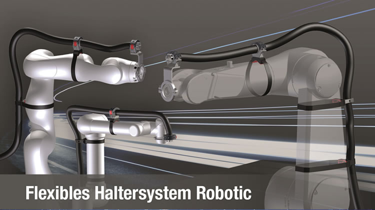 Sicherer Halt am Roboterarm