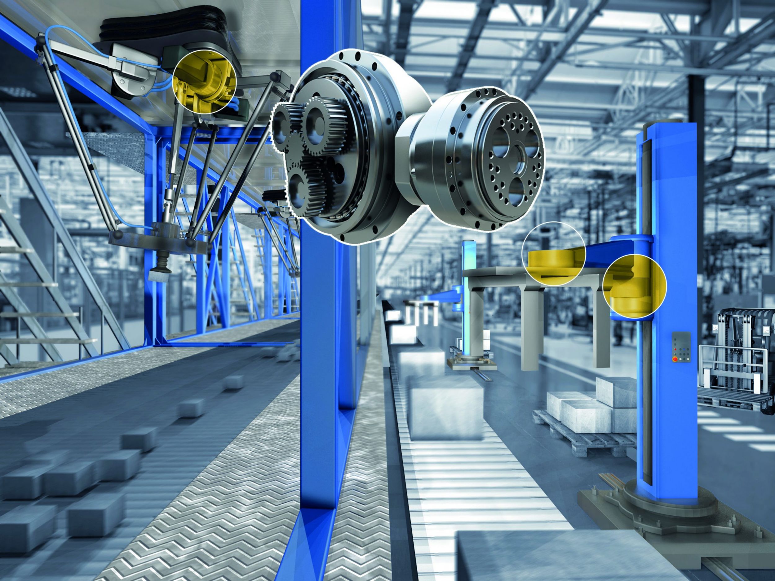 Zykloidgetriebe für die Verpackungstechnik