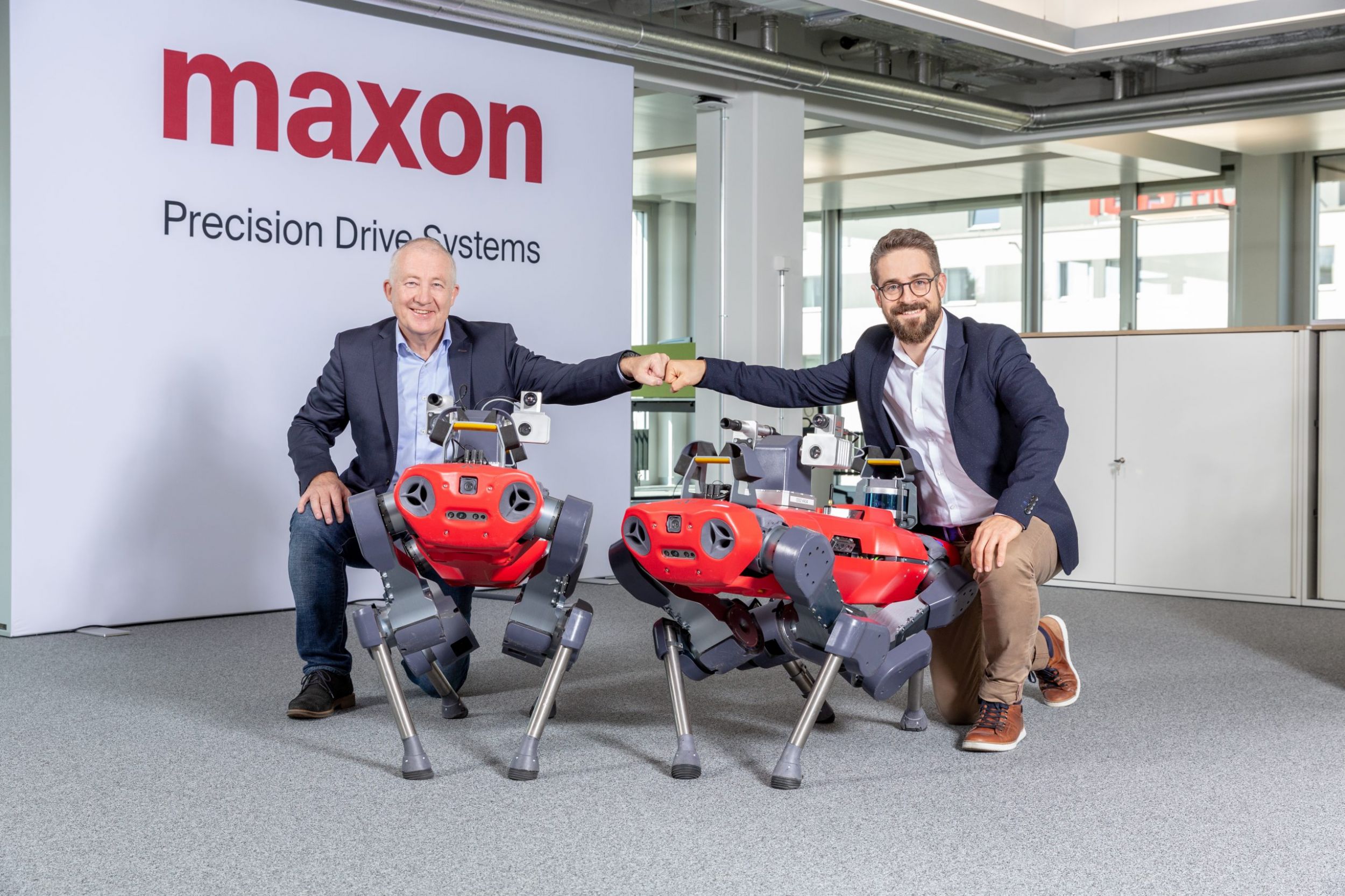 Strategische Partnerschaft von Maxon und Anybotics