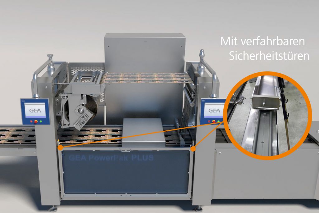 Die großflächige Schiebetür (siehe Bild 1) ersetzt alle alten Haubenlagerungen.
Geöffnet und geschlossen wird sie mithilfe von Drylin W-Hybridlinearrollenlagern.