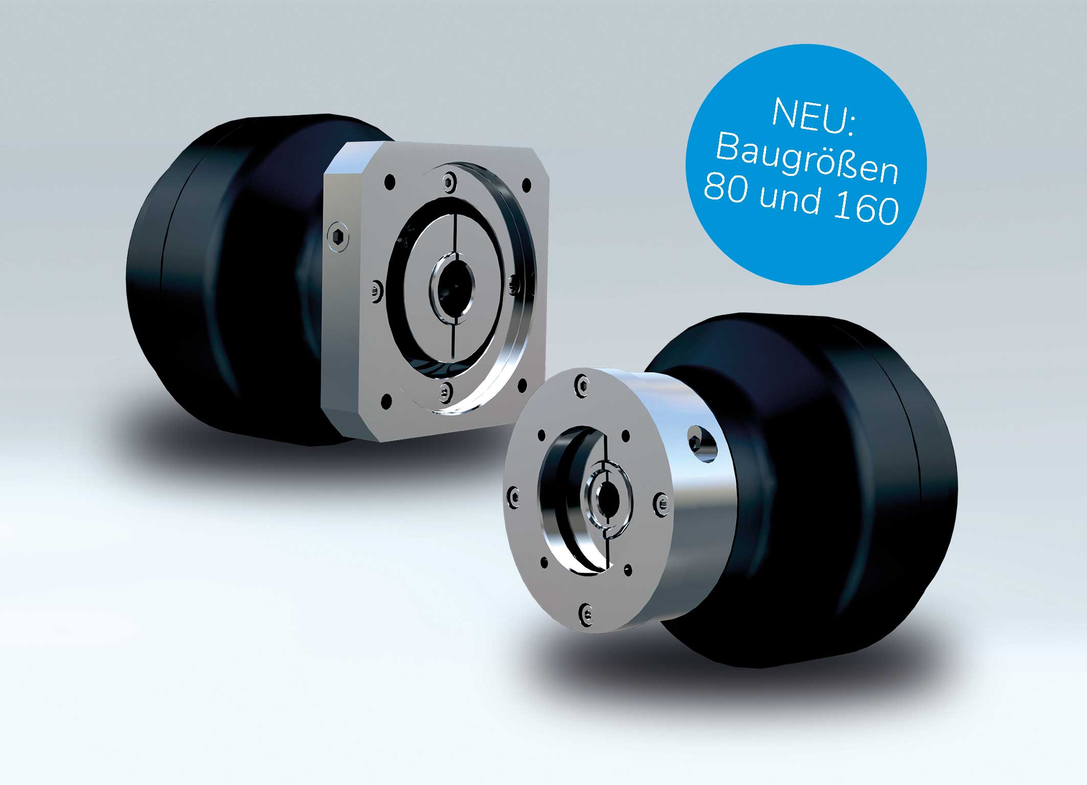 Neue Baugrößen, neue Gehäuseform