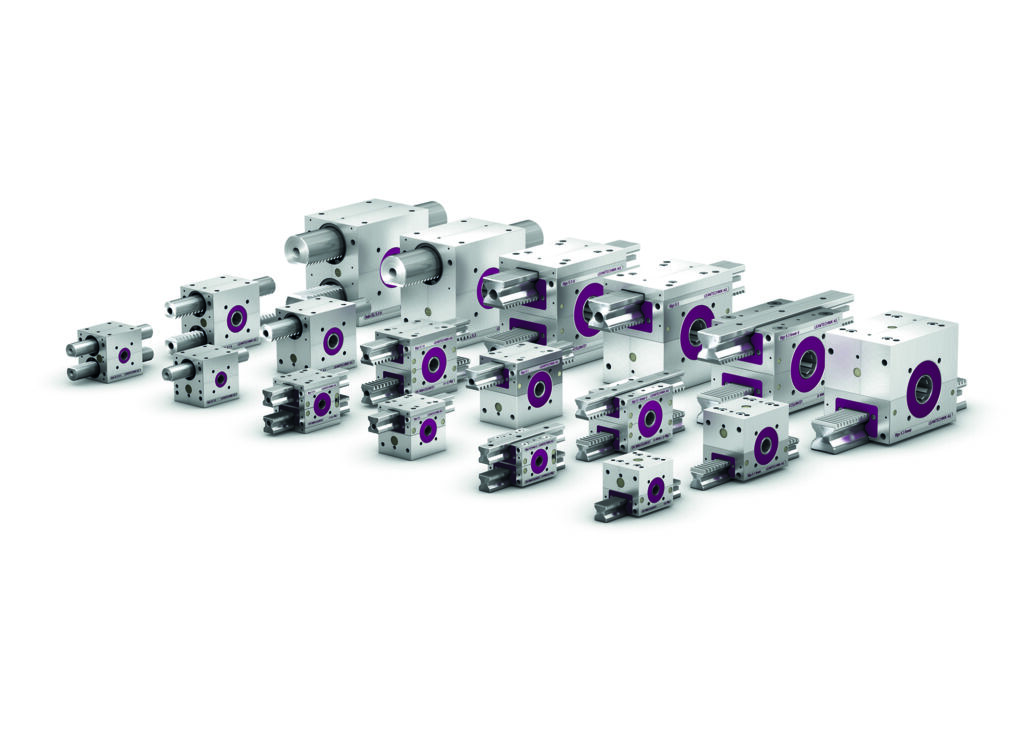 Leantechnik bietet Maschinenbauern eine große Bandbreite an Zahnstangengetrieben, die beliebig miteinander kombinierbar sind