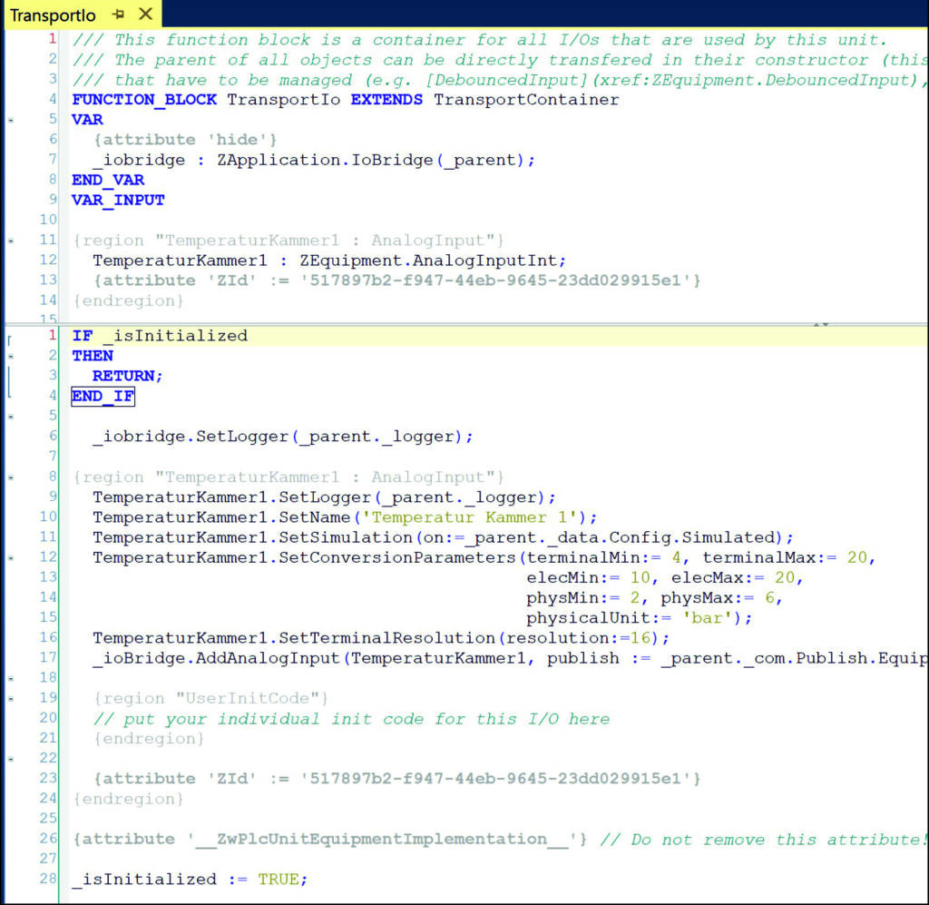 Eine Codegenerierung kombiniert mit Objektorientierung und Bibliotheken bildet eine stabile Basis.