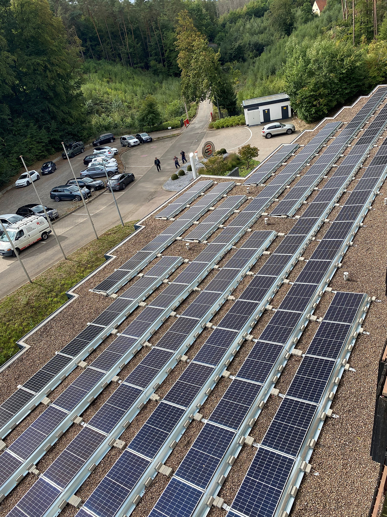 Neue Photovoltaikanlage