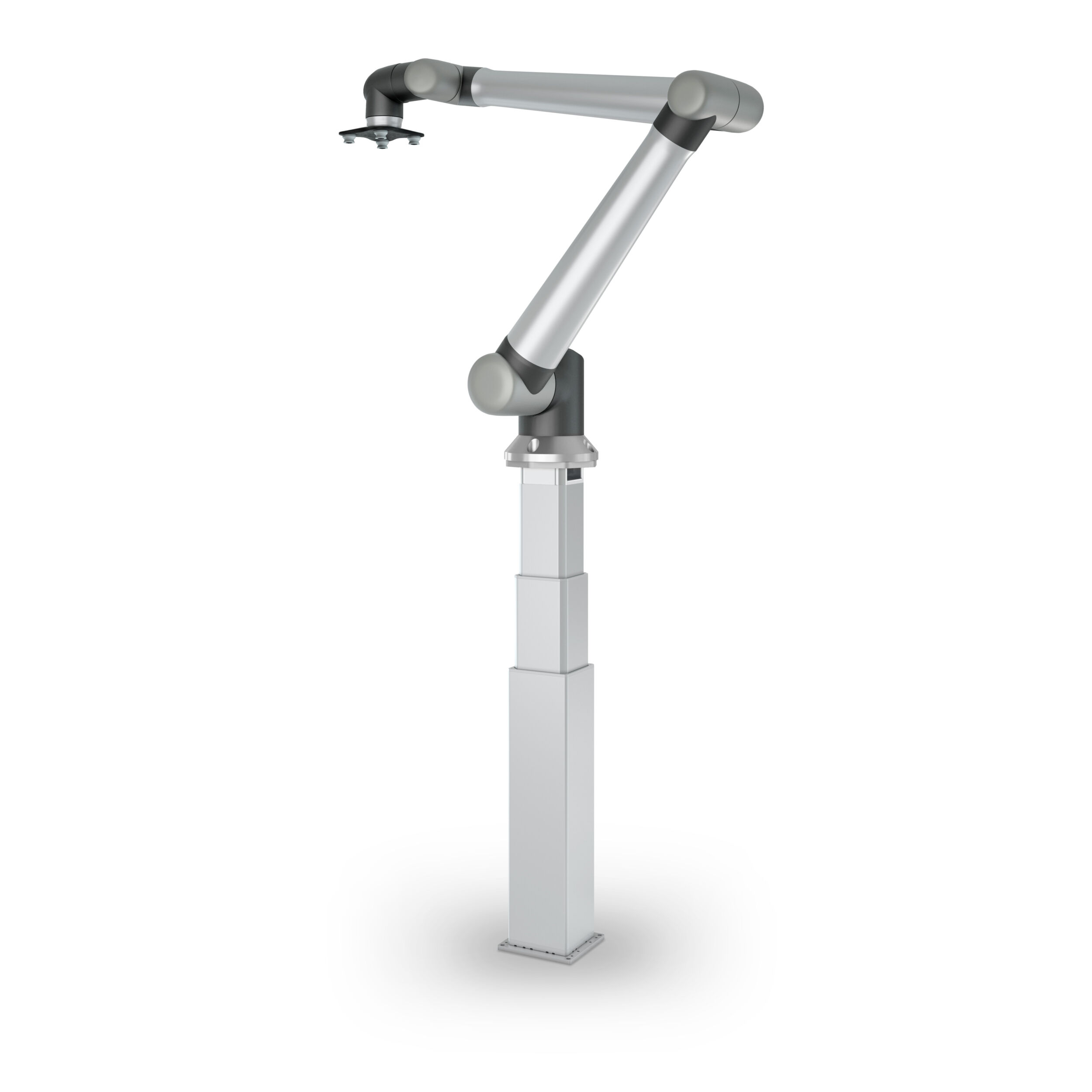 Die ELEVATE mit montiertem Cobot.