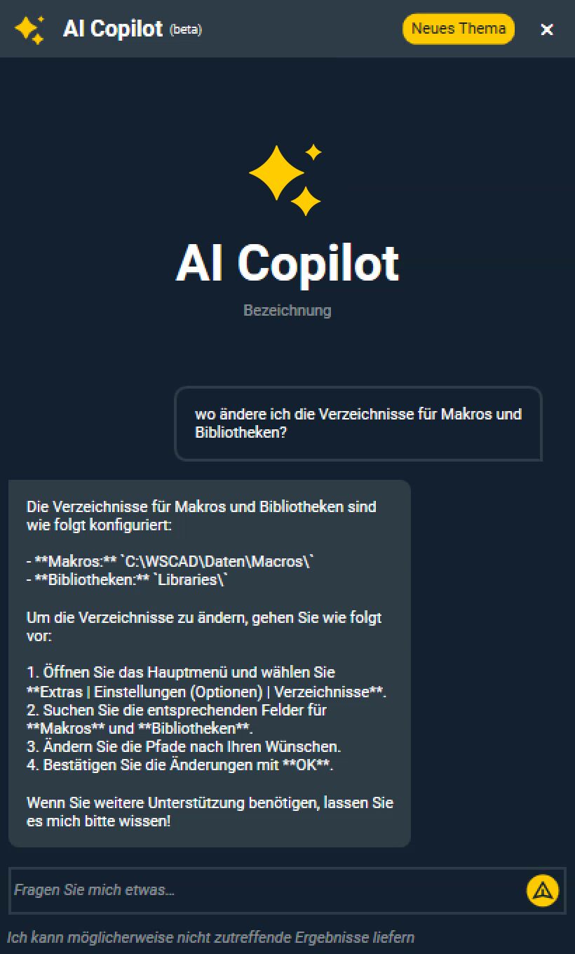 KI-gestützte E-CAD Software