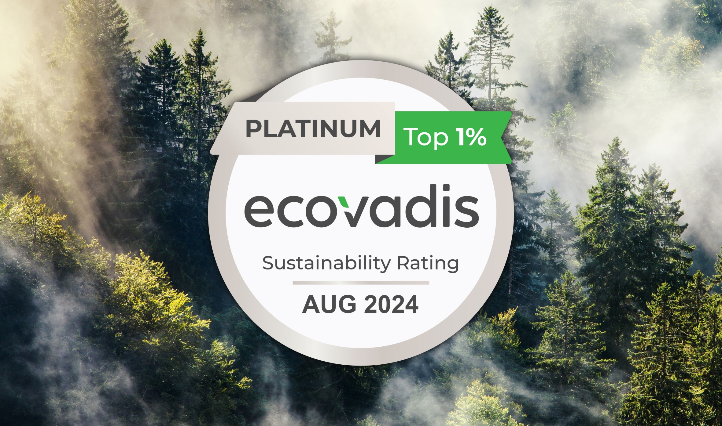 Sick erhält EcoVadis Platin-Medaille