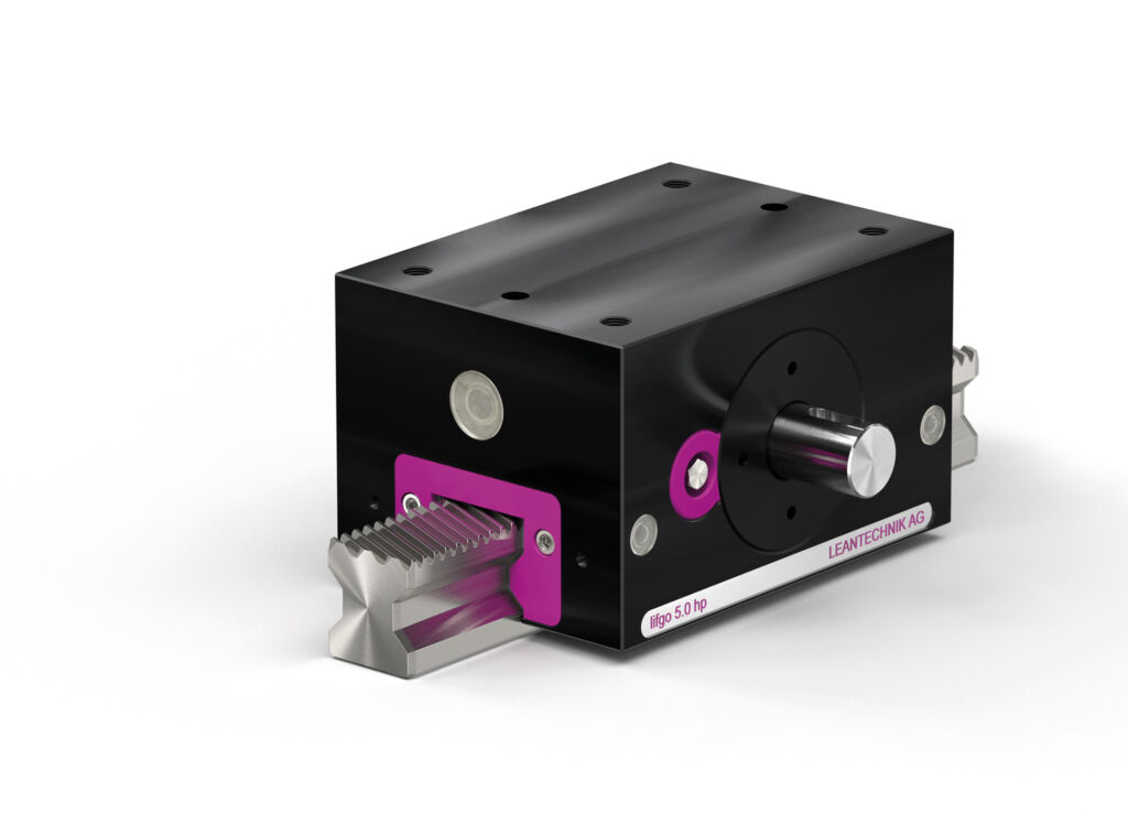 Das neue Zahnstangengetriebe Lifgo hp eignet sich u.a. f&uuml;r die Positionierung der Druckk&ouml;pfe in industriellen 3D-Druckern. 