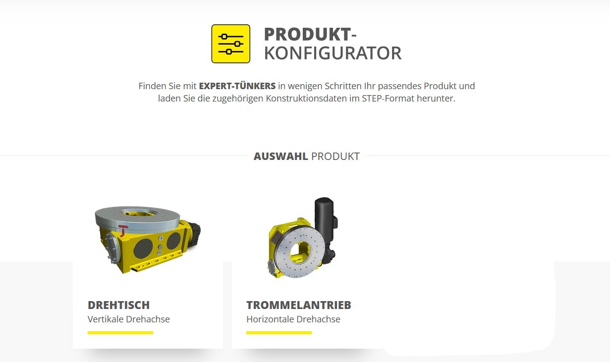 Neuer 3D-Konfigurator