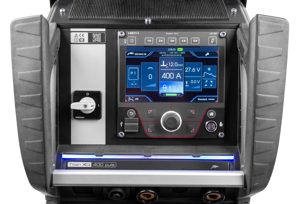 EWM Expert 3 Steuerung an Titan 400 puls