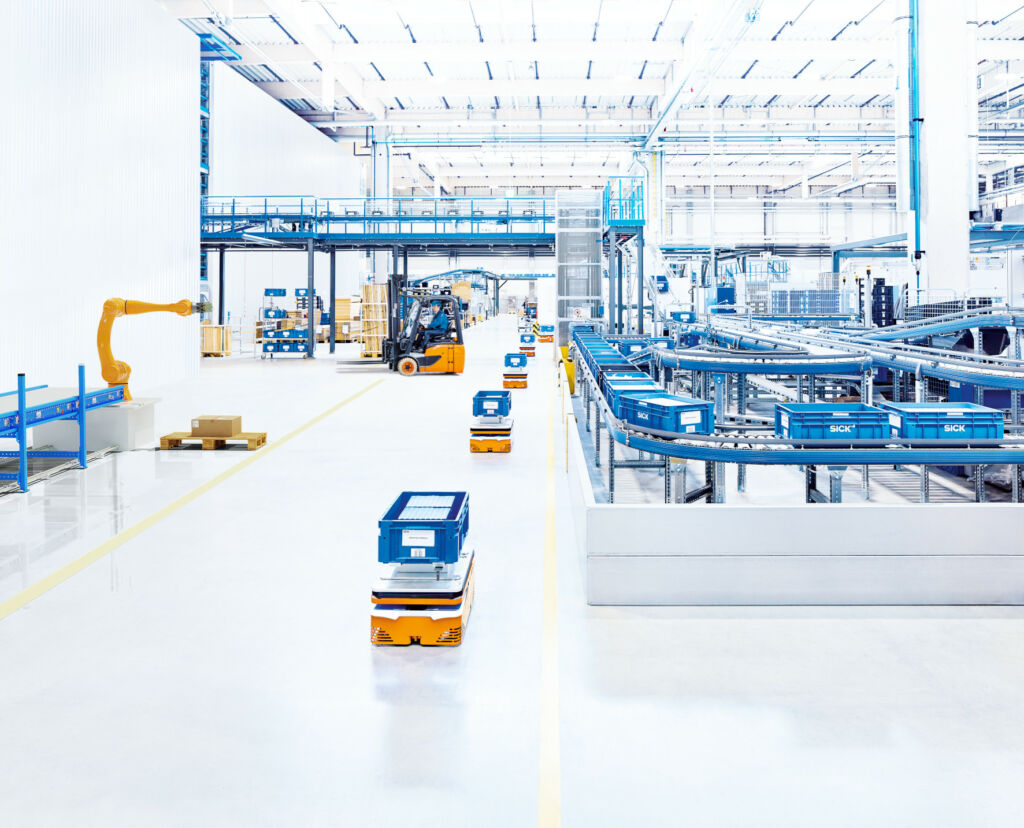 SICK PM LogiMAT 2025 Keyvisual