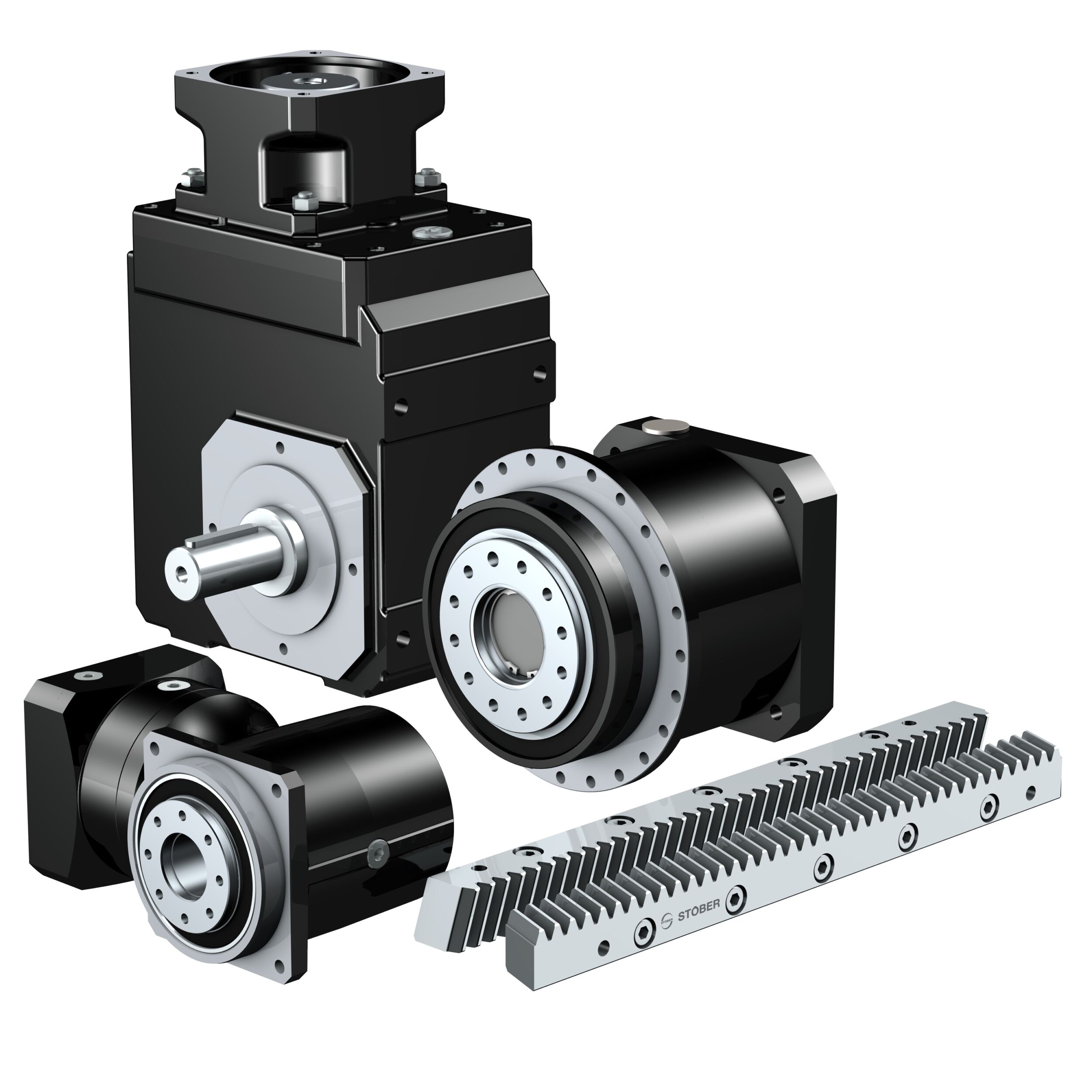 Stöber hat sein Servowinkelgetriebe KS weiterentwickelt und bietet dieses zwei-, drei- und nun auch einstufig an.