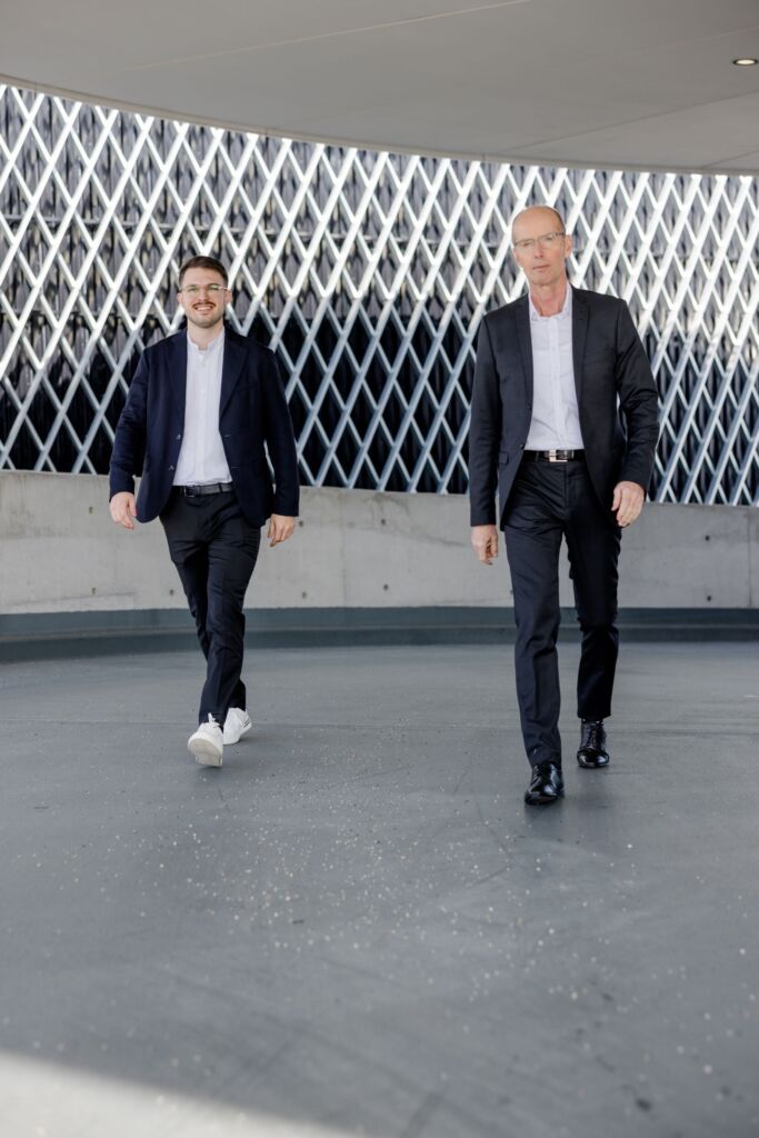 Johannes Krutzek und Berthold Schlechtriemen-Proske