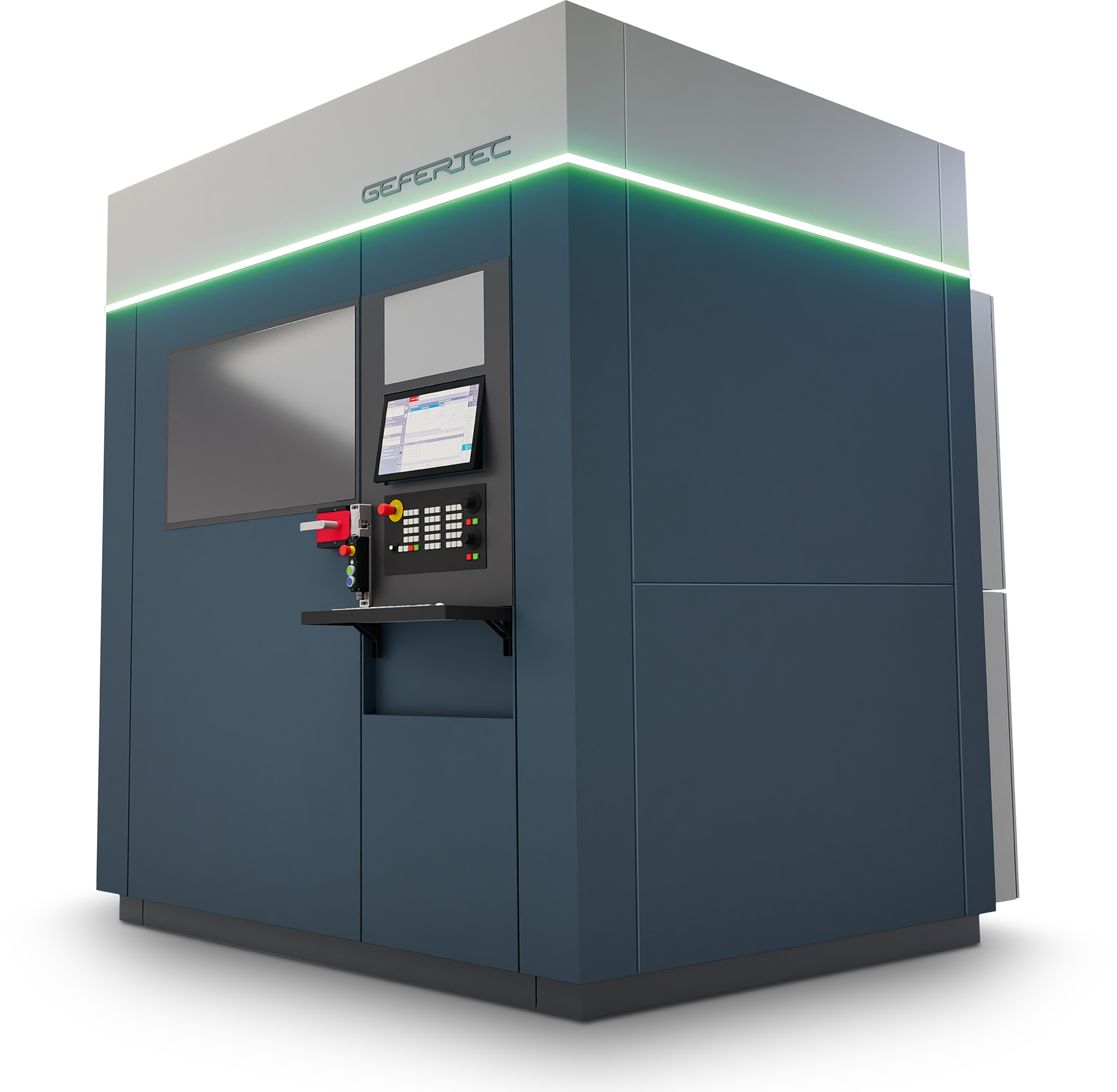 Großformatiger Metalldruck für industrielle Anwendungen