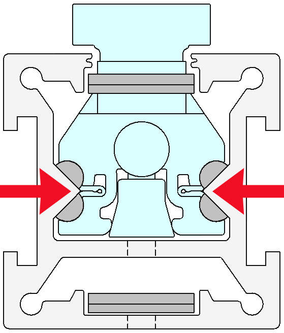 Bild 6 Slide guide support