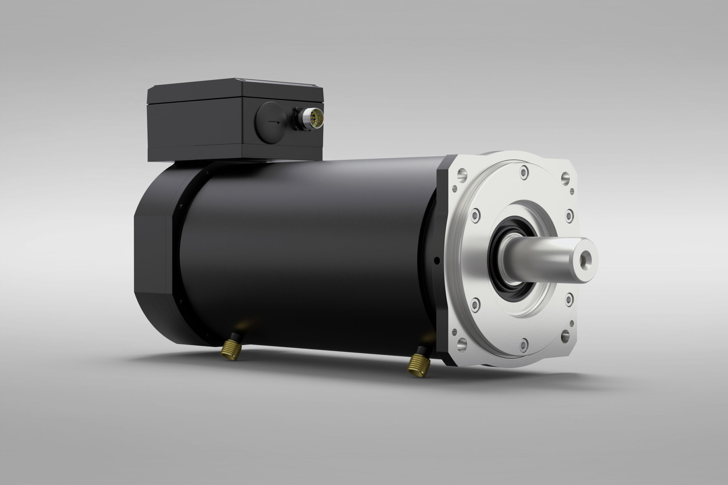 Der neue Synchron-Servomotor der Baureihe DIP: Das kompakte Kraftpaket bietet eine um den Faktor Drei höhere Beschleunigung als vergleichbare Antriebe in dieser Baugröße.