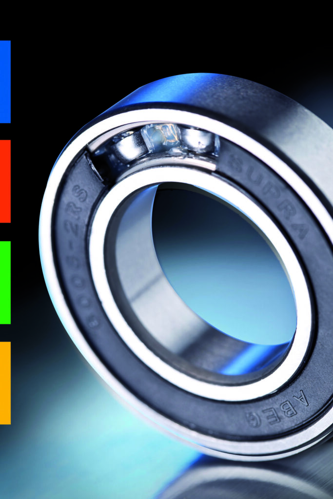 Bei Xspeed-Rillenkugellagern liegen die Dichtungen axial in der Innenringnut an. Das reduziert die Reibung sowie den Wärmeeintrag bei der Lagerung von Elektromotoren erheblich.