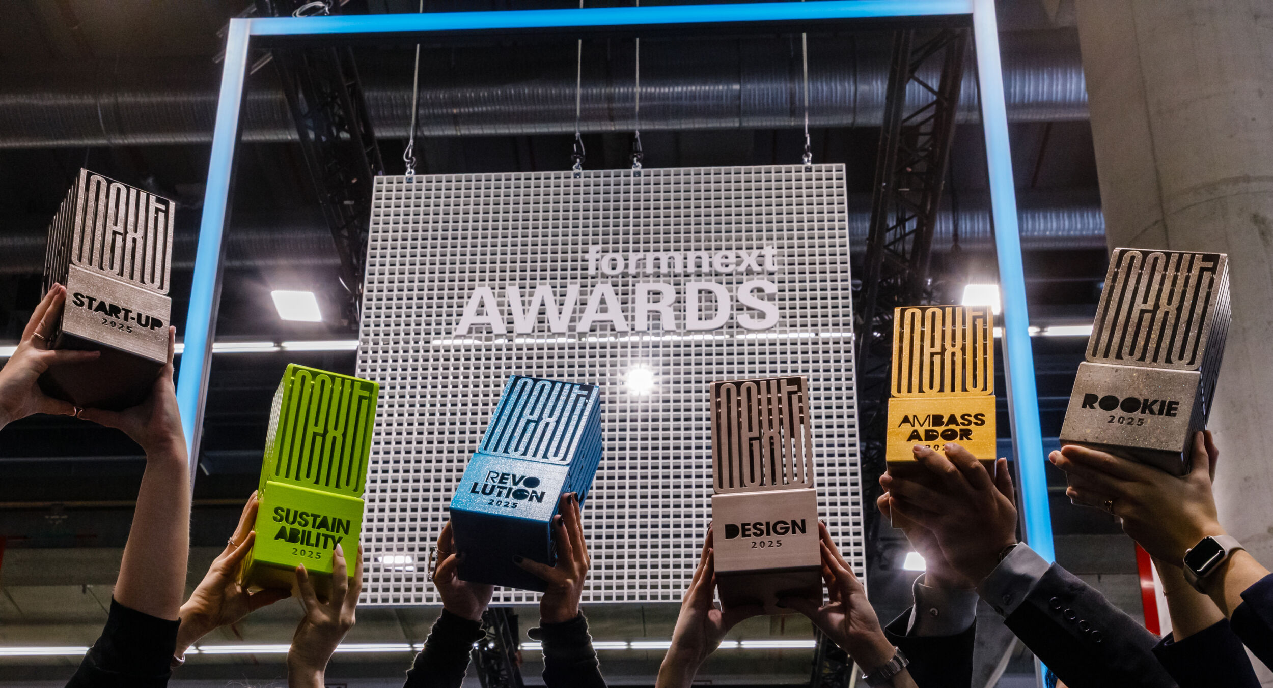 Award trophies at Formnext 2025 Cop 20260520120531